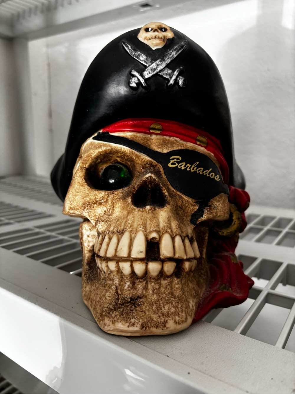Barbados Skull Pirate Bank